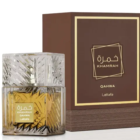 Lattafa Khamrah Qahwa for Unisex Eau de Parfum Spray, 3.4 Ounce