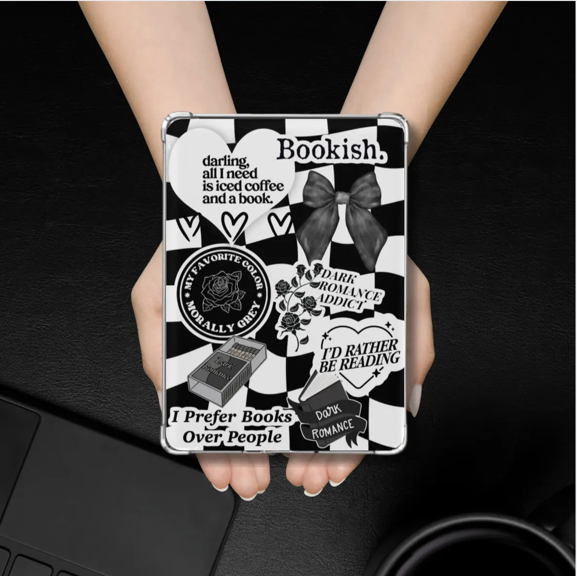 Bookish Baddie Kindle E-Reader Case Insert
