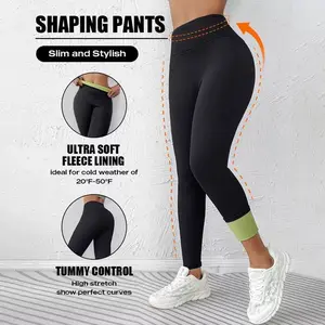 2025 High-Waisted Slim Shark Pants for Ladies Ultra Soft Fleece Lining Tummy Control Warm Winter Yoga Leggings Athleisure Style Bottoms oner active Fitness Activewear Gym Outfits