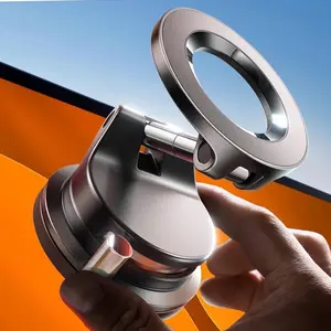 LISEN for Magsafe Car Mount, Magnetic Phone Holders for Your Car, Magnet Vacuum Phone Mount for Car Accessories for Women Men Interior Jeep Truck, SuctionPro Gift Kits, for iPhone 17 Pro Max 16 15 14