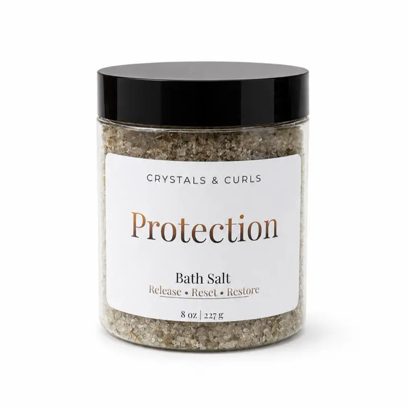 Protection Bath Salt | Spiritual Cleansing & Aura Protection Soak