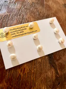 Ivory Freshwater Pearl Veil Weights for Wedding Veil