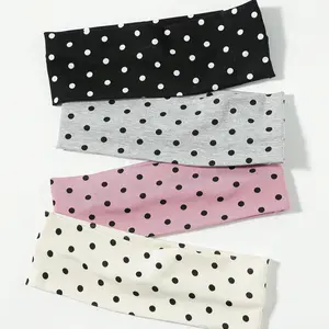 Polka Dot Pattern Hair Band, Casual Versatile Hair Accessories for Women, Minimalist Headwear Suitable for Thick Hair, Fashionable Hair Accessories for Party, Daily Clothing Decor