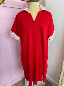 Red Scuba Dress