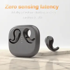 T70 smart touch noise reduction Bluetooth headset Hi-Fi sound quality BT5.3 game, low latency, ultra-long battery life, sports waterproof, call, gym