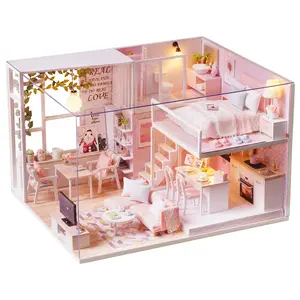 DIY Cozy Life Handcrafted Models, Suitable as Creative Gifts for Teenagers, Wooden Toys