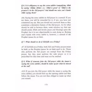 USED-54 Questions & Answers about Eid Prayers by Muhammad Ibn Saalih Al-'Uthaymeen (Paperback)