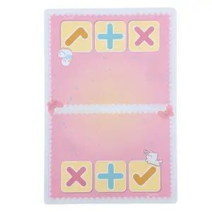 SWAP SPOT Kawaii Lace Trade Mat, Cute Fidget & Squishy Trading Mat, 12x18 in Pastel Cloth Top, Non-Slip Rubber Backed Desk Mat, Cottagecore Sanrio Style, Gifts for Her