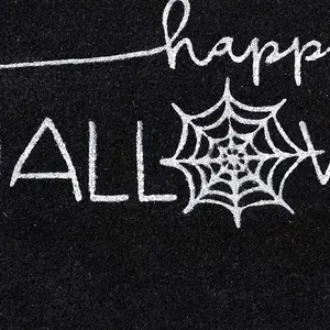 Happy Halloween Outdoor Coir Door Mat