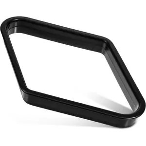 9 Ball Pool Table Triangle Rack, 9-Ball Diamond Plastic Pool Ball Rack for 2-1/4" Pool Balls, Billiards Pool Table Accessories