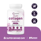 Micro Ingredients Multi Collagen Complex, 240 Capsules