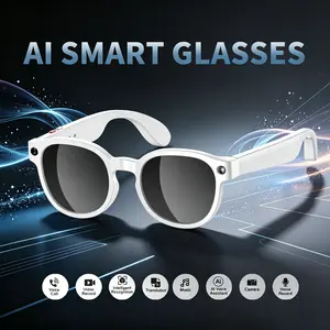 2026 New Aimb S1 Ai Smart Glasses, 200w HD Camera, Fast Charging, Translation, 1080P Video Recording, Voice Assistant, Travel Essential