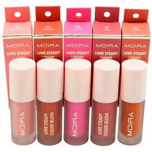 Rubor Líquido Love Steady Surtido Moira Beauty - Venta al por Mayor 10 Unidades (LLB001-012)