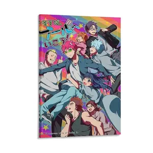 Saikis K. Manga Print. Wall Poster.  Disastrous Life  Anime Art. Decor for Fans. Canvas Poster Bedroom Decor Sports Landscape Office Room Decor Gift Frames Ornaments Artistic Decoration Photo Hanging