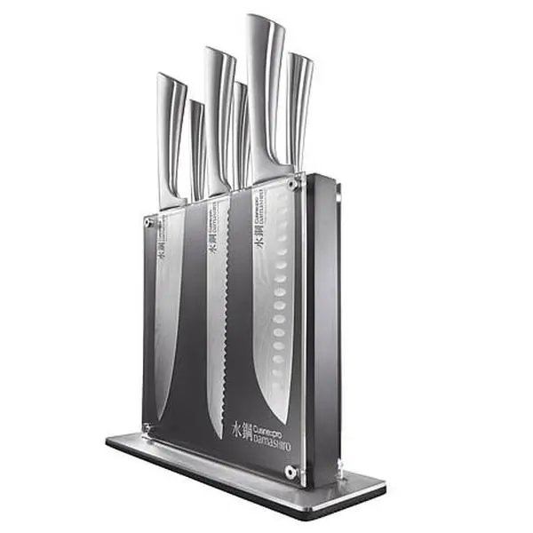 Procuisine Cuisine::pro Damashiro 7-piece Knife Block Set
