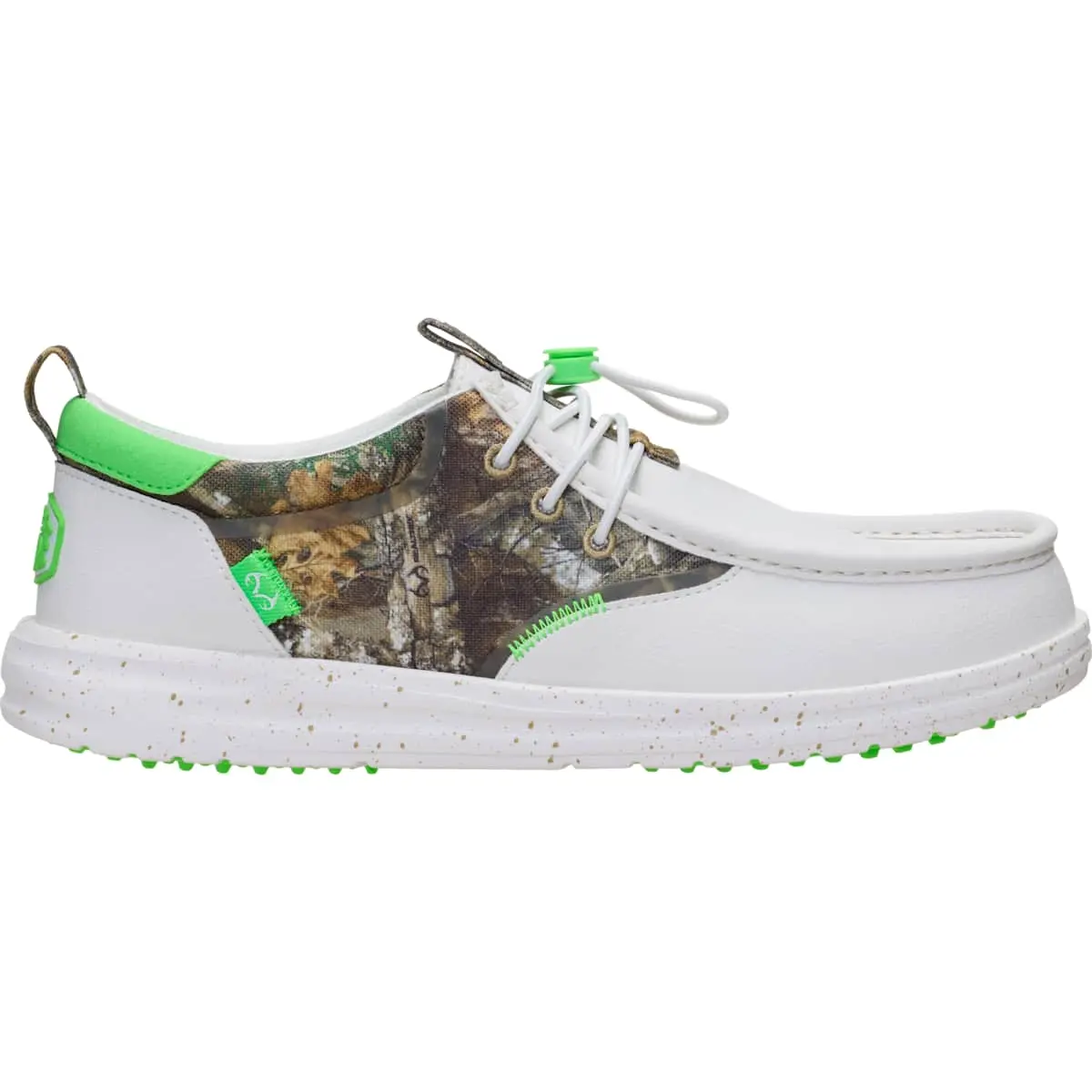 HEYDUDE Realtree Edge Wally Golf - Comfortable Slip on Golf Shoes for Men