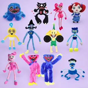 The Poppy Playtime family: Mom, Dad, Son, Schoolbag, Grandpa, Doll, Furball Toy，stuffed toy , Poppy family