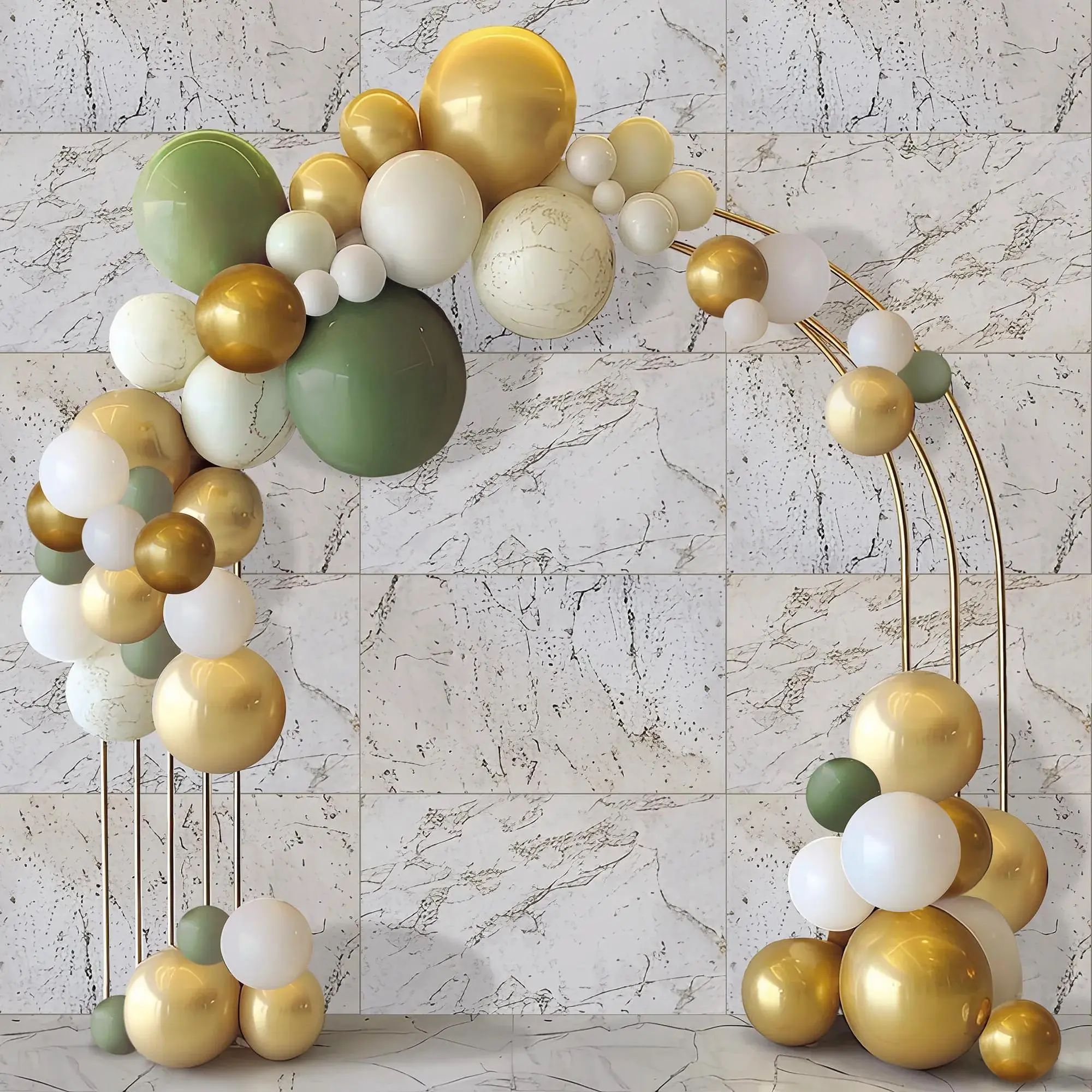 6 ft. x 6 ft. Balloon Arch Polyester Photo Booth Backdrop 6 ft. x 6 ft. Balloon Arch Polyester Photo Booth Backdrop