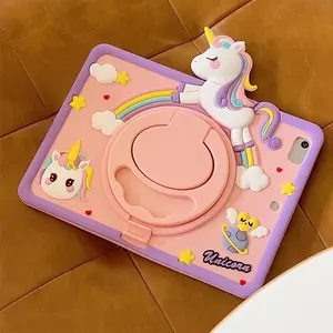 Cartoon Horse Case For iPad A19 12th 2026 A16 2025 2024 Air11 M4 M3 M2 Pro11 M4 M2 9.7 10.2 10.9 iPad 6 7 8 9 10th iPad Air 4 5