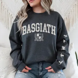 Basgiath War College Sweatshirt, Violet Sorrengail, Fourth Wing Sweatshirt, Fourth Wing Merch, Dragon Rider Sweatshirt, Fantasy Book Lover