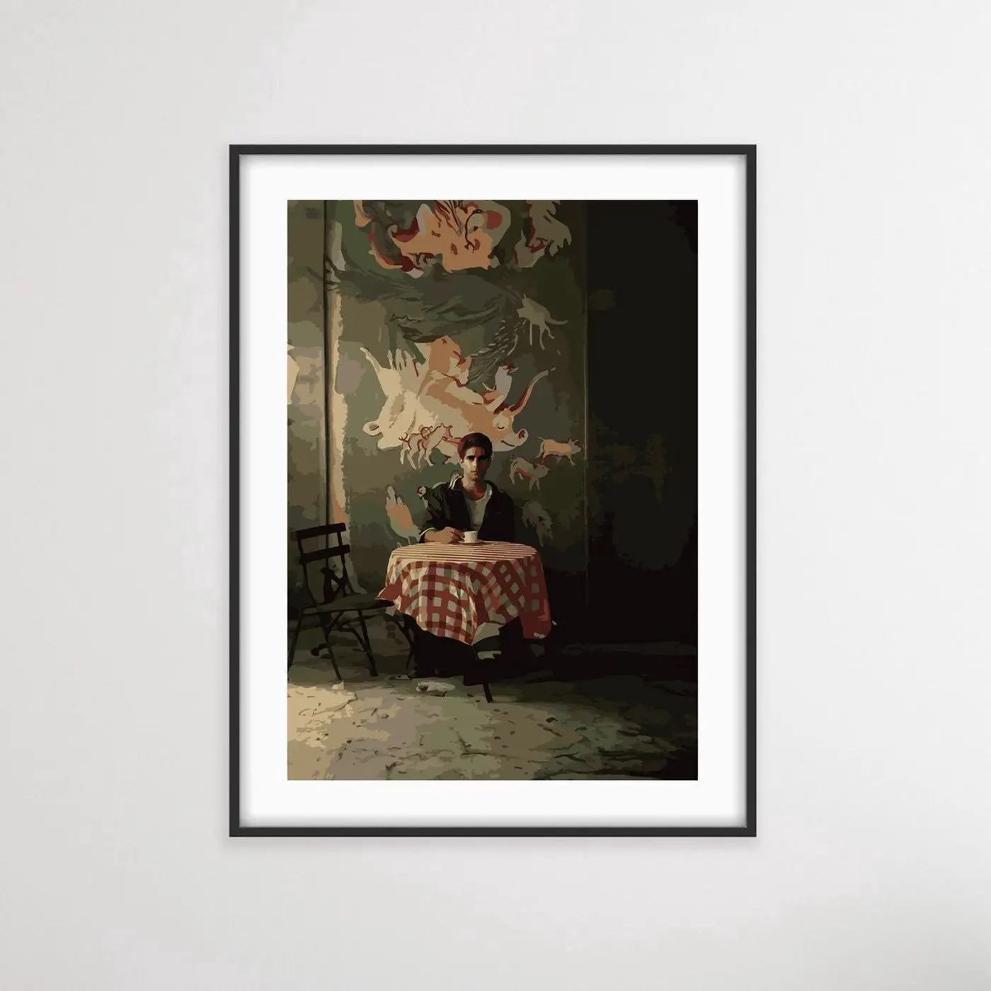Christopher Moltisanti -  The Sopranos - Art Print - Soprano Stills - Digital Illustration - Sopranos Artwork