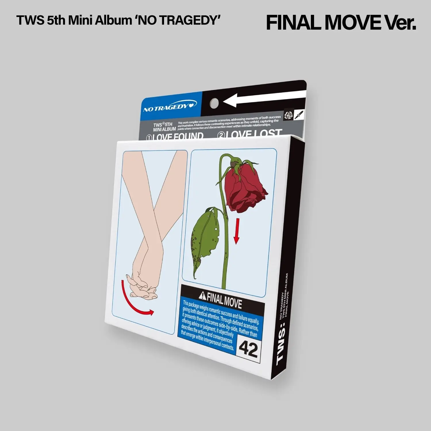 TWS - TWS 5th Mini Album 'NO TRAGEDY' [FINAL MOVE Ver.]  [COMPACT DISC - CD] Photo Book, Photos, Stickers