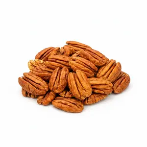 Crunchy Pecan Halves Roasted Salted Buttery Snack Large Nut Energy Bite