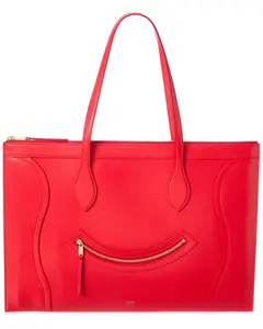 CELINE Leather Shoulder Bag