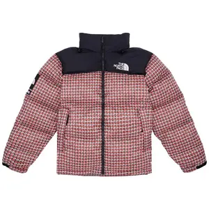 Supreme Men's The North Face Studded Nuptse Jacket Red, from StockX