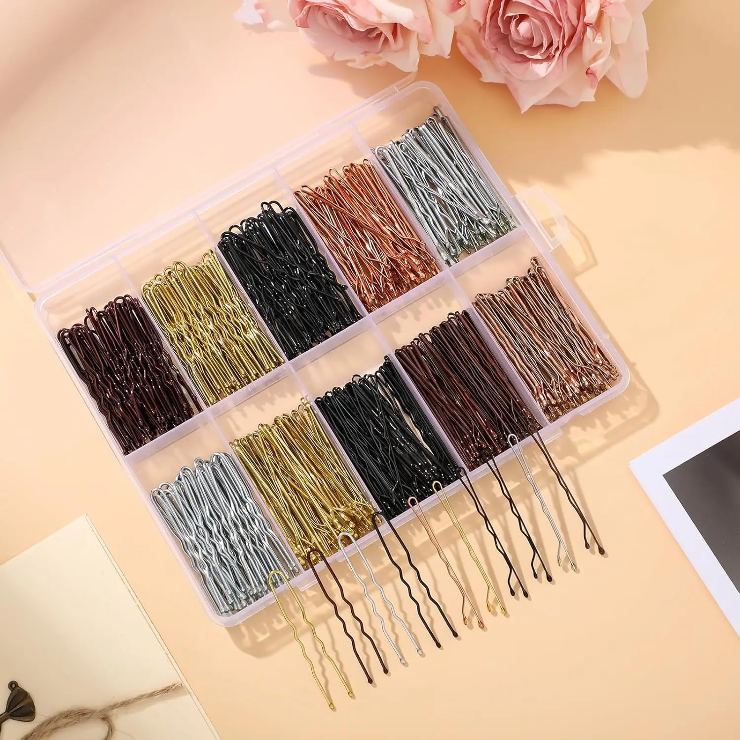 【NOT FOR SALE】Random Colors, Quantities, and Styles Hair Pins for Women, Pain-Free Hair Pins for All Hair Types Hairpins Hair Clip