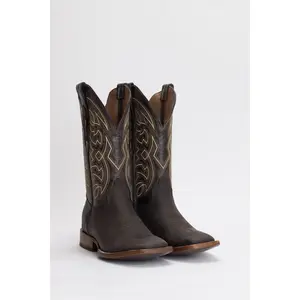 Chero's Chocolate Nubuck Cowhide