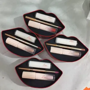 Love Lip Trio Bundle - Lipstick, Lip Gloss, and Lip Liner Set