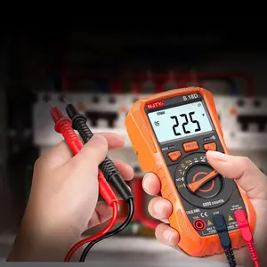 Njty S18d Professional Multimeter, Auto Range Digital Multimeter, Ac/dc Voltage Tester, Car Circuit Tester, Resistance Capacitance Ncv Current Temperature Measurement,Tools for Electricians and Car Repair