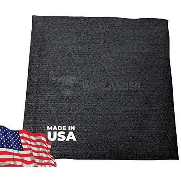 Fireproof Welding Blanket - Carbon Felt Fire Resistant Mat  | Flame Retardant Fabric, Heat Shield & Insulation Pad for Welding, Grills, Smokers, and Stoves (Up to 1800?F)