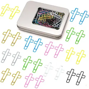 100 count  Paper Clips, Christian Stationery ,  Study Accessories