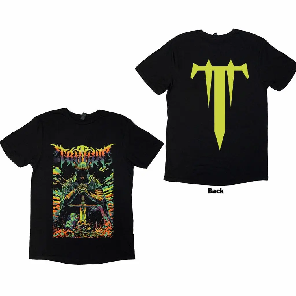 Trivium Crown In The Grave Tour 2026 Vintage Graphic T Shirt In Waves Fan Collection YC030808
