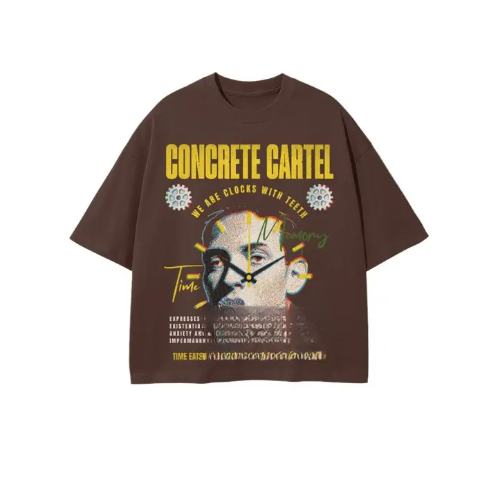 Combed Cotton Cropped Oversized T-shirt