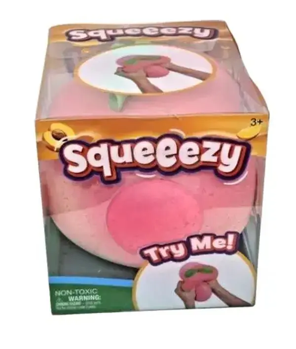 Jumbo Squeezy Peach Toy, Classic Novelty Item for Anxiety Relief Anxiety Squishies Squishy Fidgets