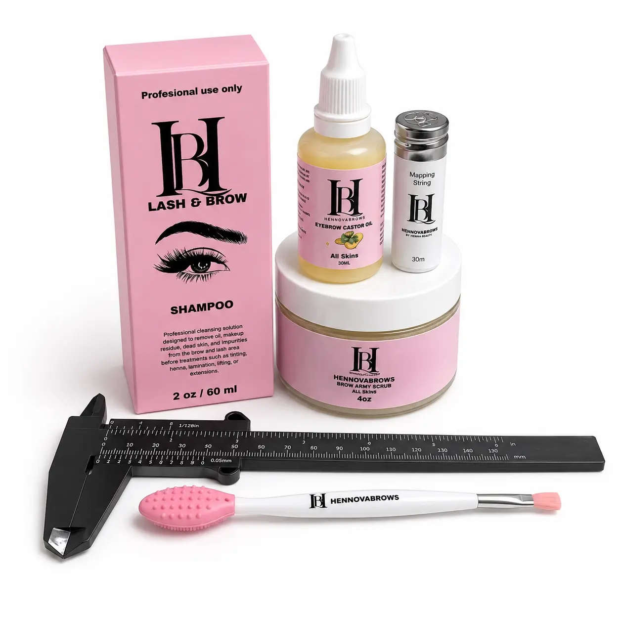 Essential Brow Care & Mapping Kit for Professional Brow Artists