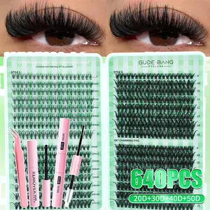 Large Capacity DIY Lash Clusters | Beginner & Pro Friendly | Easy At-Home Application | Thick Voluminous Lashes | Makeup | Eyelash Extensions