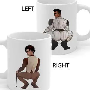 Viktor Jayce Arcane Funny Two-sided Mug, JayVik Meme Arcane Cup, Funny Gifts For Him