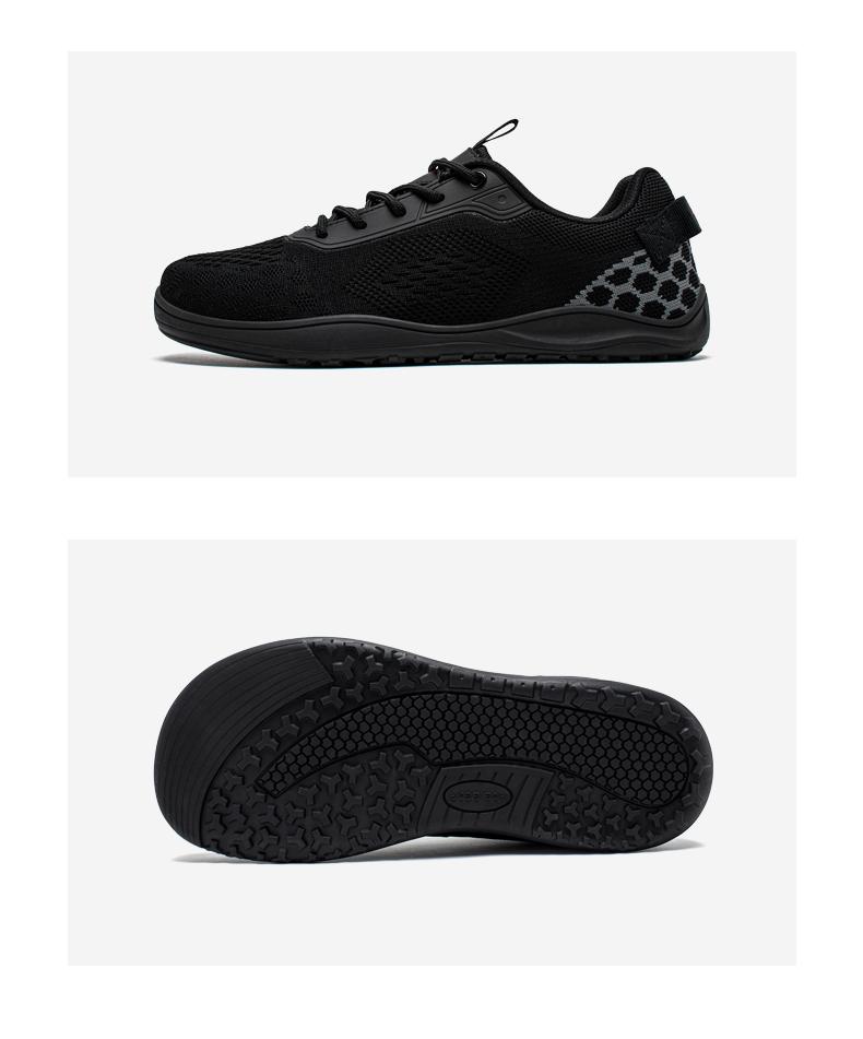 HOBIBEAR Minimalist Barefoot Shoes Wide-Last Zero-Drop Slip-Ons Unisex Trail Running Shoes