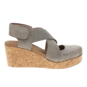 Corkys Womens Case Closed  Casual Sandals Casual - Grey