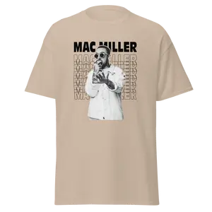 Unisex (Men's or Women's) Mac Miller Graphic T-Shirt Rap Icon Tee: Gift Standard and Plus Size
