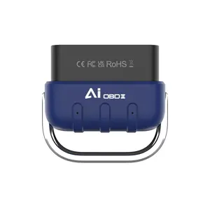 AI  Car Fault Diagnostic Tool Automotive Scanner Code Reader Engine Reset Battery Voltage Tester For IOS Android