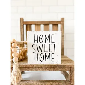 Home sweet home sign