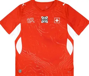 Personalized Full Set Switzerland Soccer Jersey World Cup 2026, Custom Name Number Logo National Soccer Jersey Z