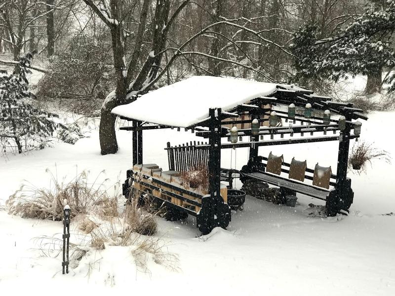 Contemporary Gazebo - Solid Kiln-Dried Wood, Galvanized Steel Roof, Two Over-sized Lounges, Outdoor Use, FSC Certified, Easy Assembly