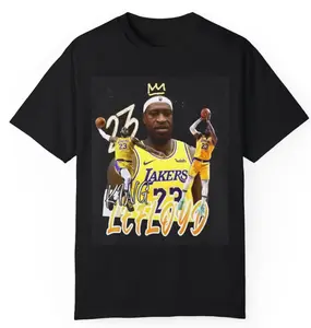 King LeFlo-yd Unisex Garment-Dyed T-shirt for Fan, Woman, Man