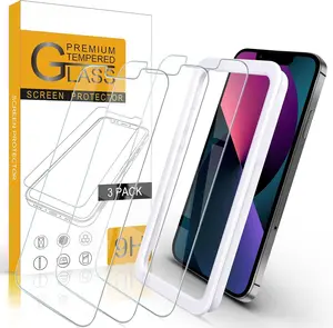 Screen Protector for  13 Mini,  Tempered Glass Anti Scratch Work with  Case, 5.4 inch, 3 Pack